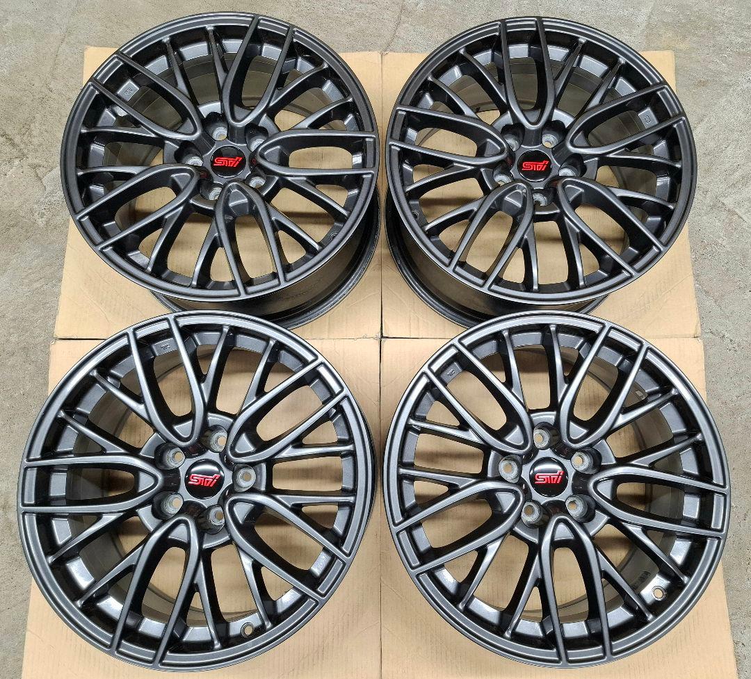 【極上品】スバル WRX STI 純正 18インチ 8.5J ホイール 4本