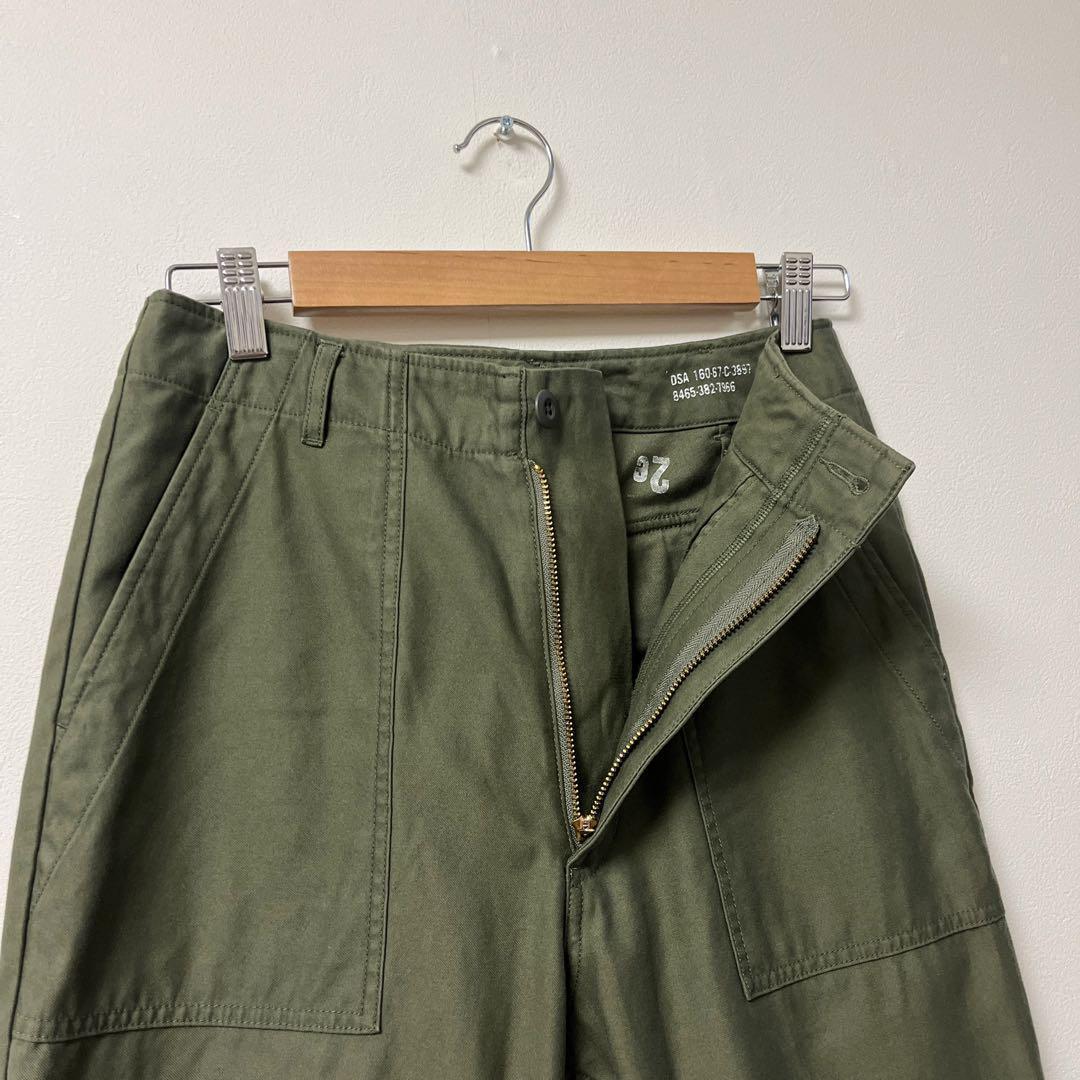 MUSE ドゥーズィエムクラス　ベイカーパンツ　レディース　36　カーキ　緑