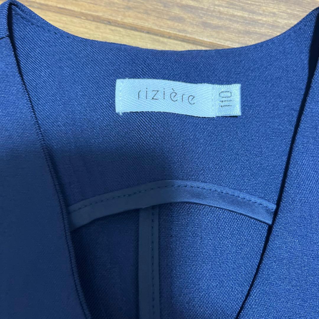 riziere リジェール　ノーカラージャケット　セットアップ　110