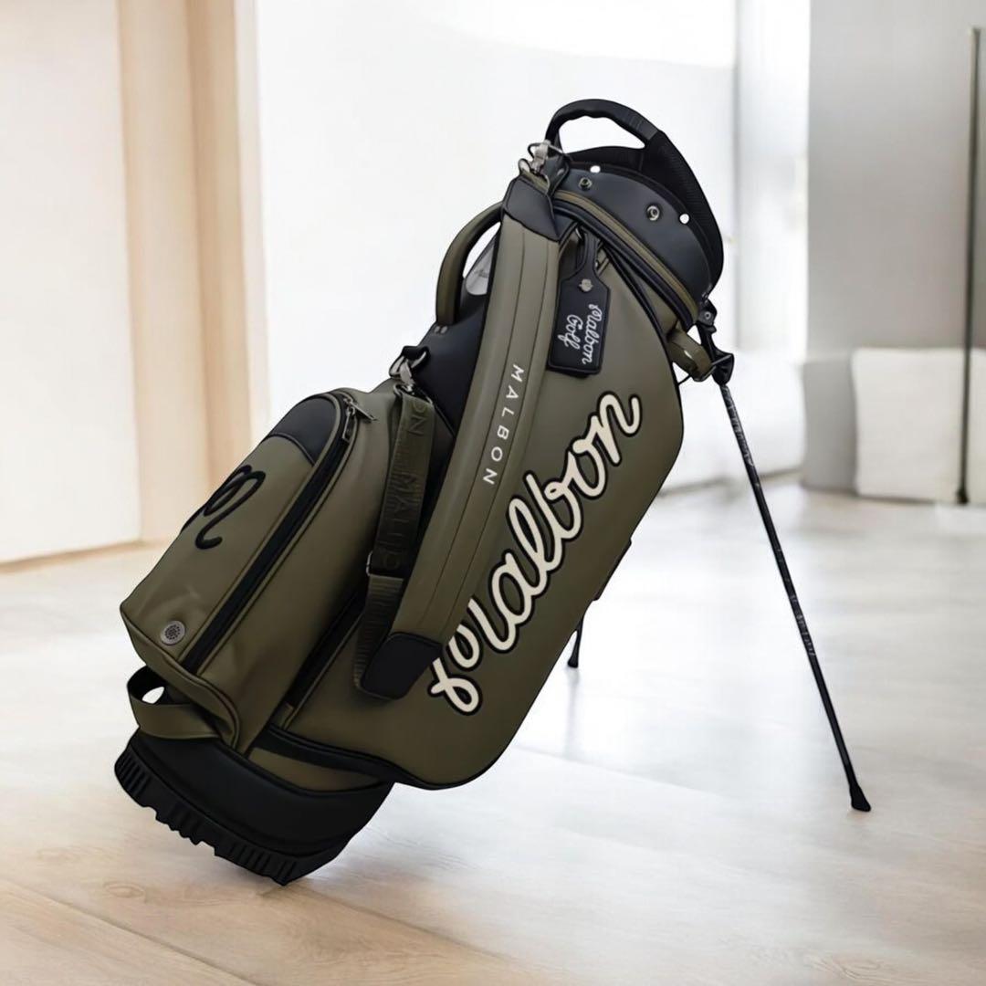 新品 マルボン MALBON ゴルフバッグ キャディバッグ スタンドバッグ