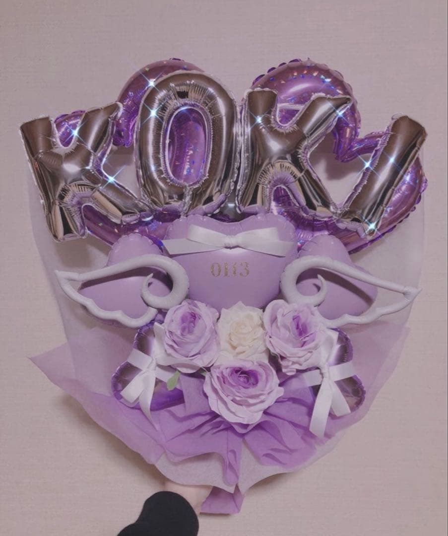 ♥4R1K♥　卒業ブーケ　バルーンギフト　バルーンブーケ