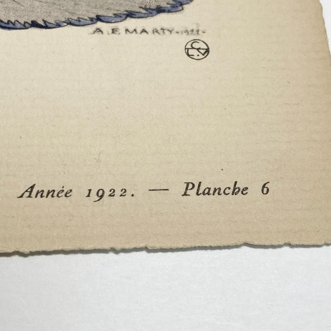 A.E.マルティ☆ファッションプレートUN ADMIRATEUR SINCÈRE