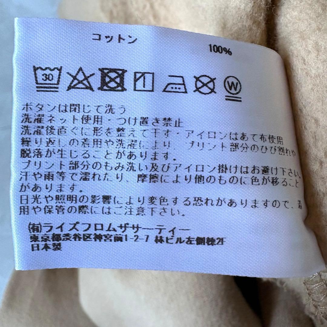 Americana CREW NECK SWEATバックジップ スウェット