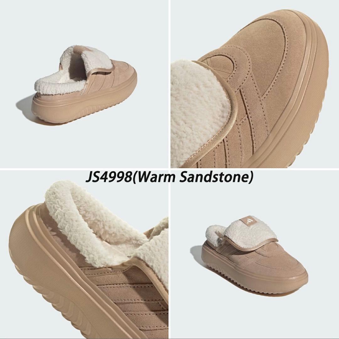 日本未発売 adidas Grand Court Mule ボア 24cm