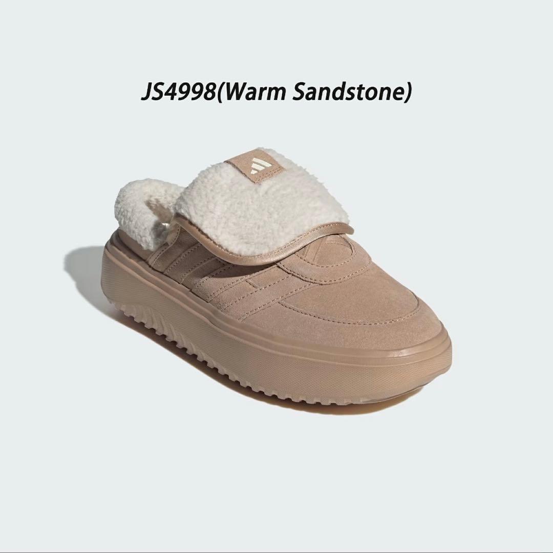 日本未発売 adidas Grand Court Mule ボア 24cm