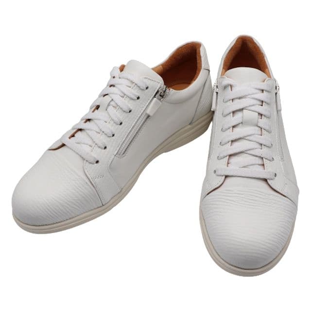 BENESU アーチ復元　白革スニーカー 23.5　ベネシュ