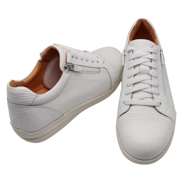 BENESU アーチ復元　白革スニーカー 23.5　ベネシュ