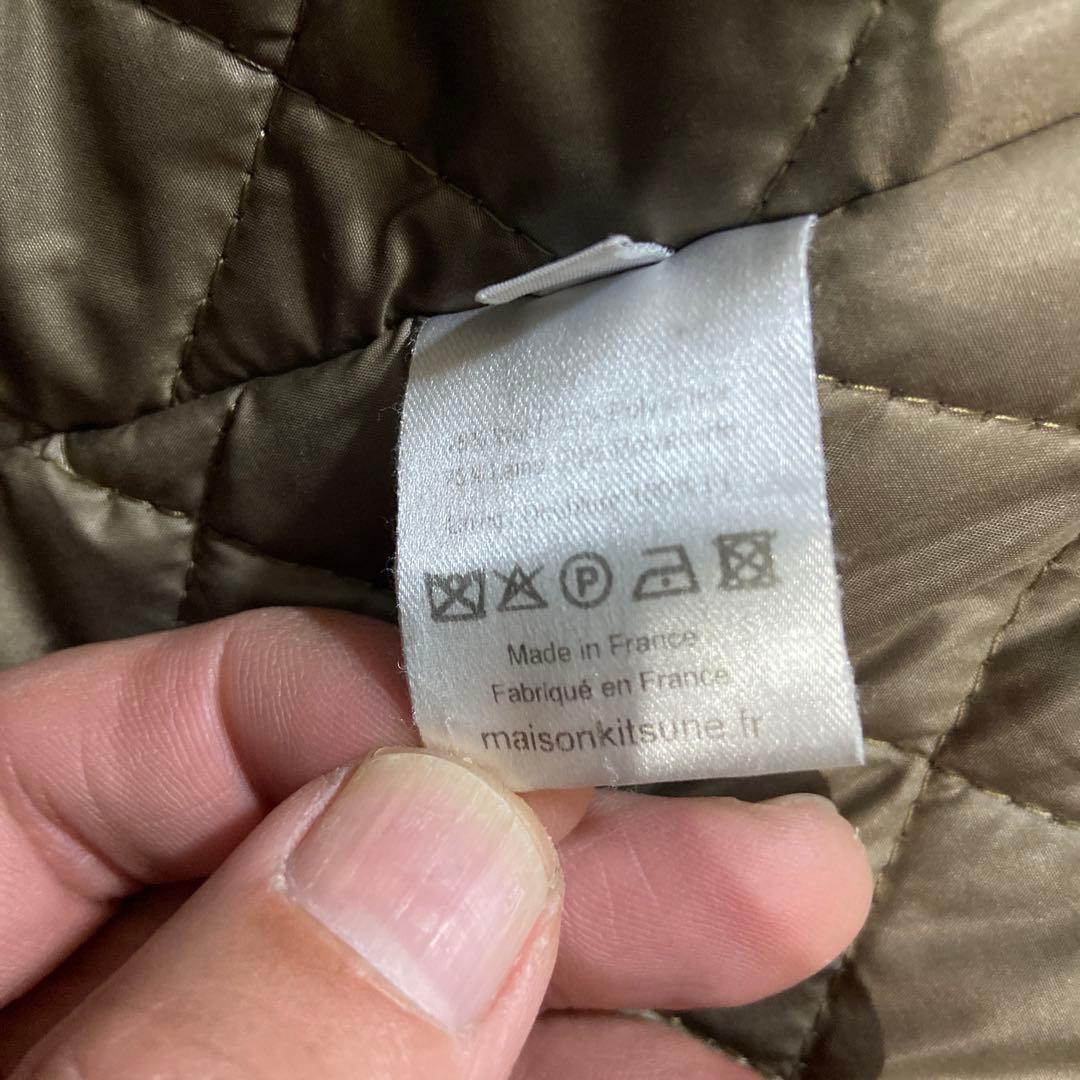 Maison kitsune メゾンキツネ ウールピーコート フランス製