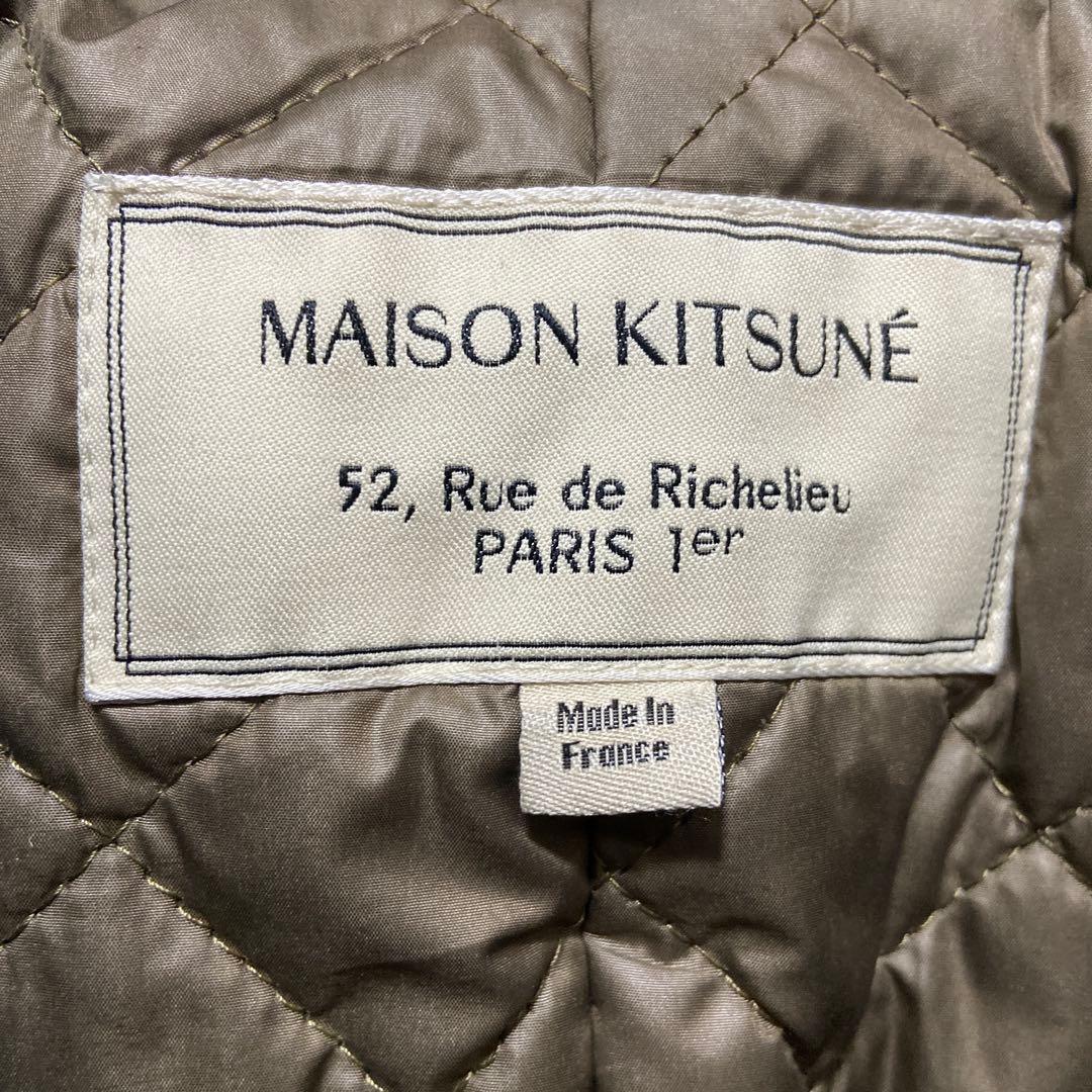 Maison kitsune メゾンキツネ ウールピーコート フランス製