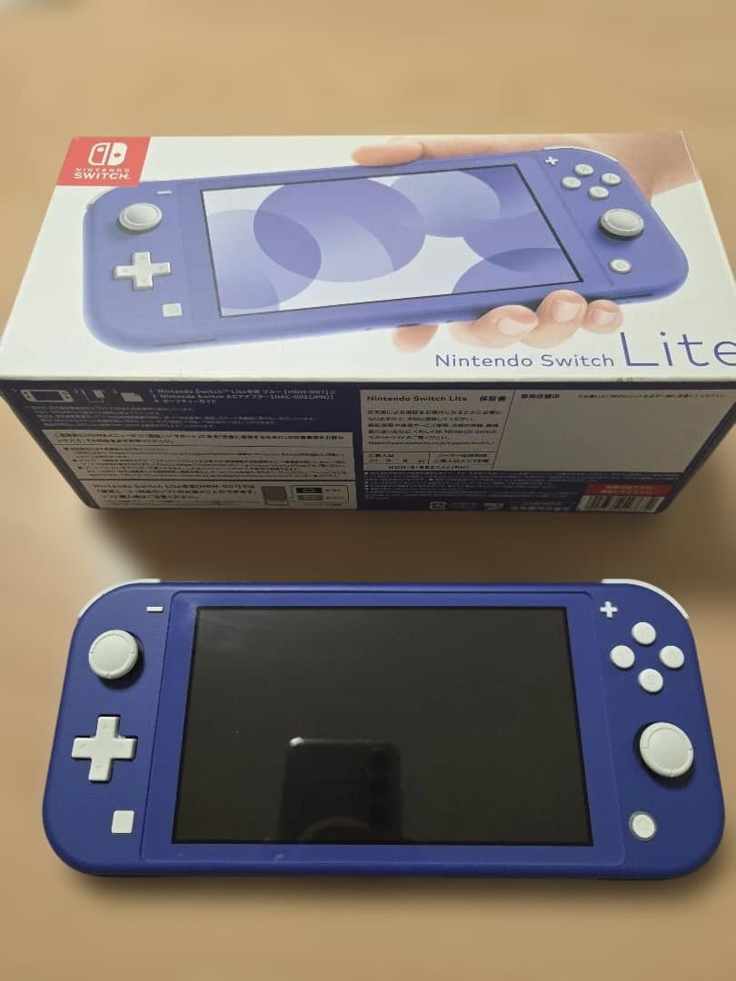 ロ*ク様 Nintendo Switch Lite 本体 ブルー