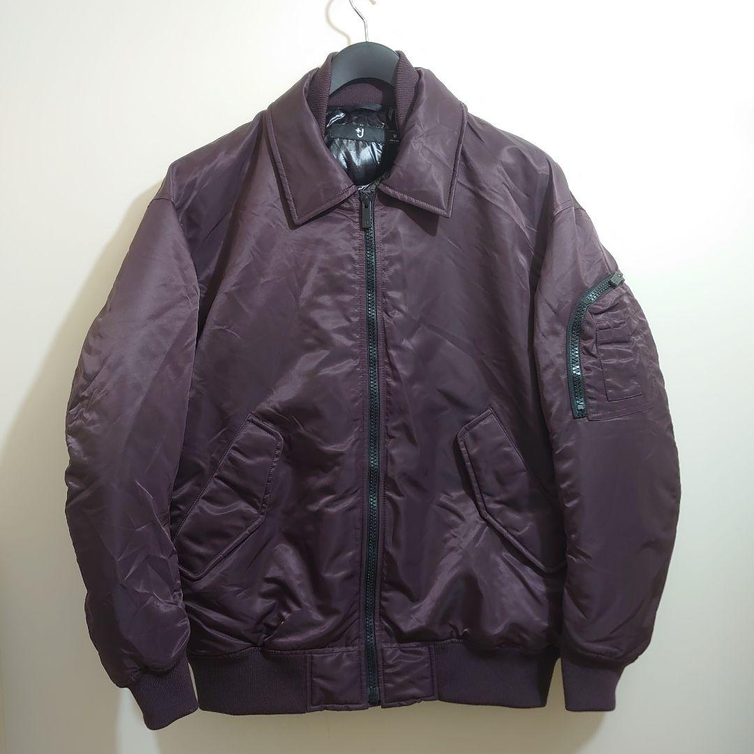 ★新品同様★希少限定ユニクロ×ジルサンダー　ダウンオーバーサイズリブブルゾン Ｍ