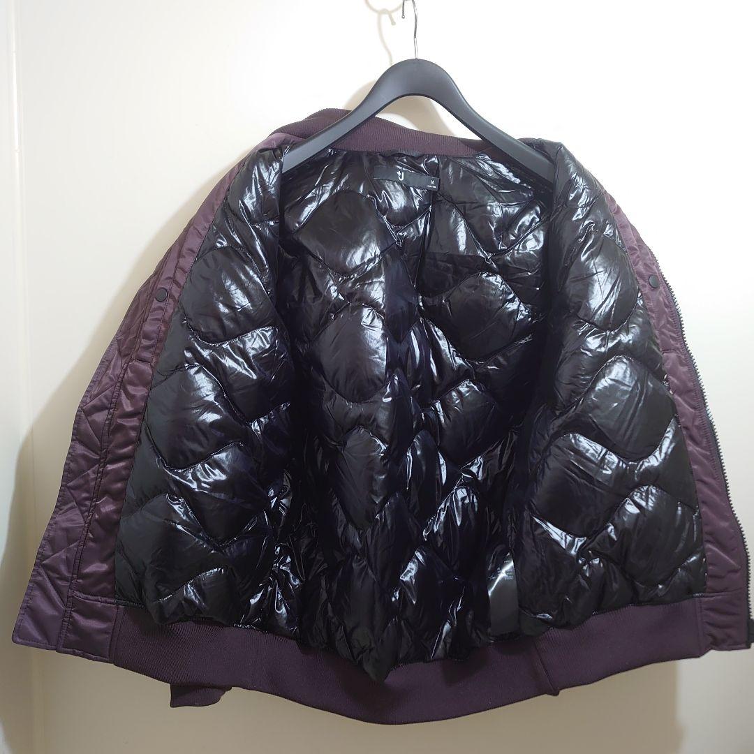 ★新品同様★希少限定ユニクロ×ジルサンダー　ダウンオーバーサイズリブブルゾン Ｍ