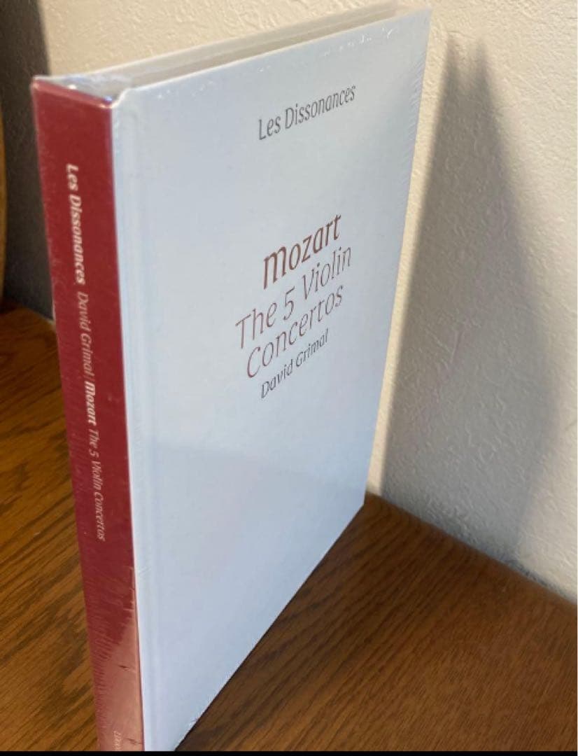 レ・ディソナンス(グリマル独奏) モーツァルト ヴァイオリン協奏曲全曲
