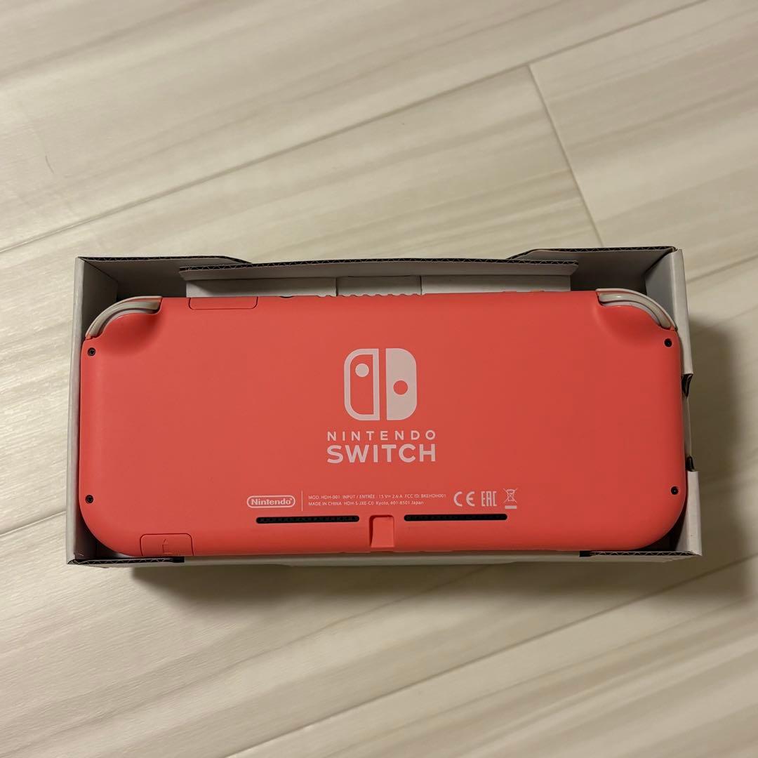 Nintendo Switch Lite 本体 コーラル ピンク