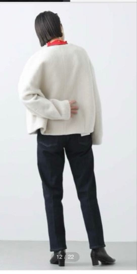 ＬＵシャギーショートコート新品タグ付き