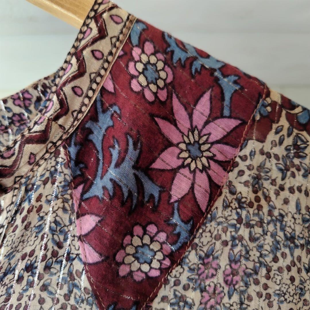 古着屋ロングビーチ購入⭐︎インド綿ワンピース