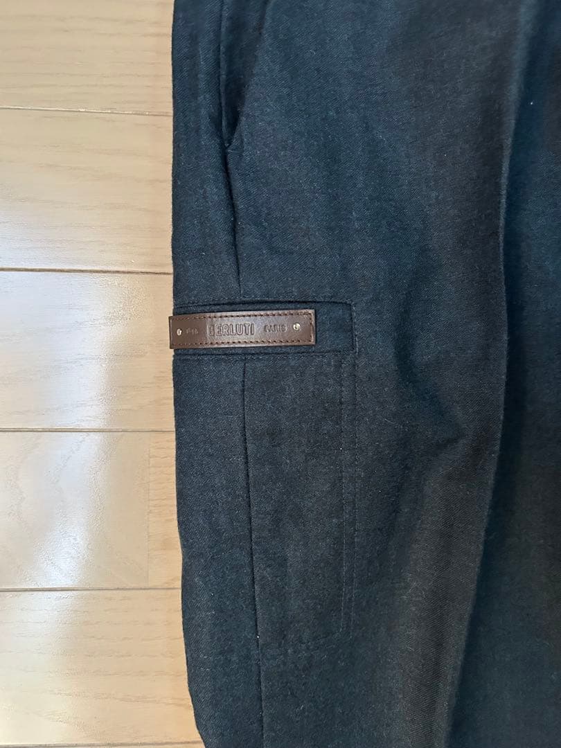 Berluti ベルルッティ スラックスパンツ サイズ:44ネイビー ウール混紡