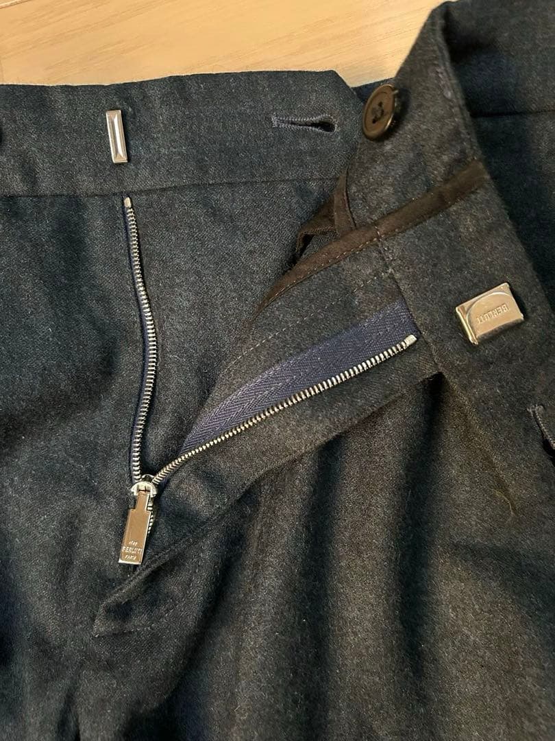 Berluti ベルルッティ スラックスパンツ サイズ:44ネイビー ウール混紡