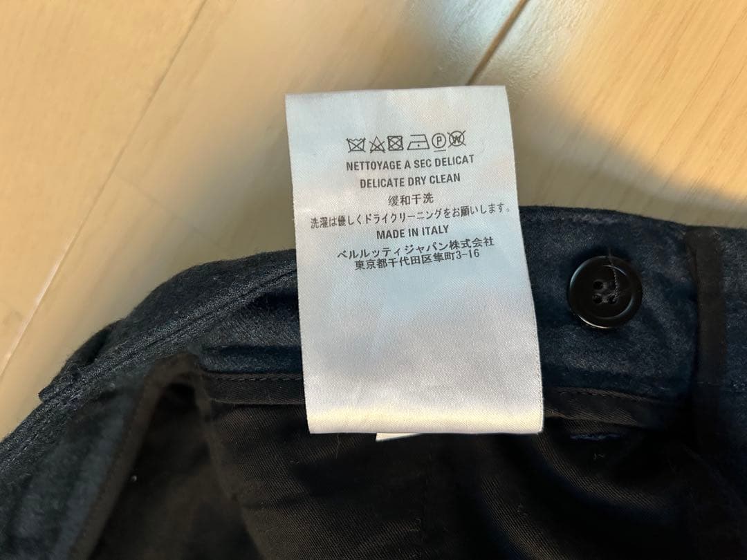 Berluti ベルルッティ スラックスパンツ サイズ:44ネイビー ウール混紡