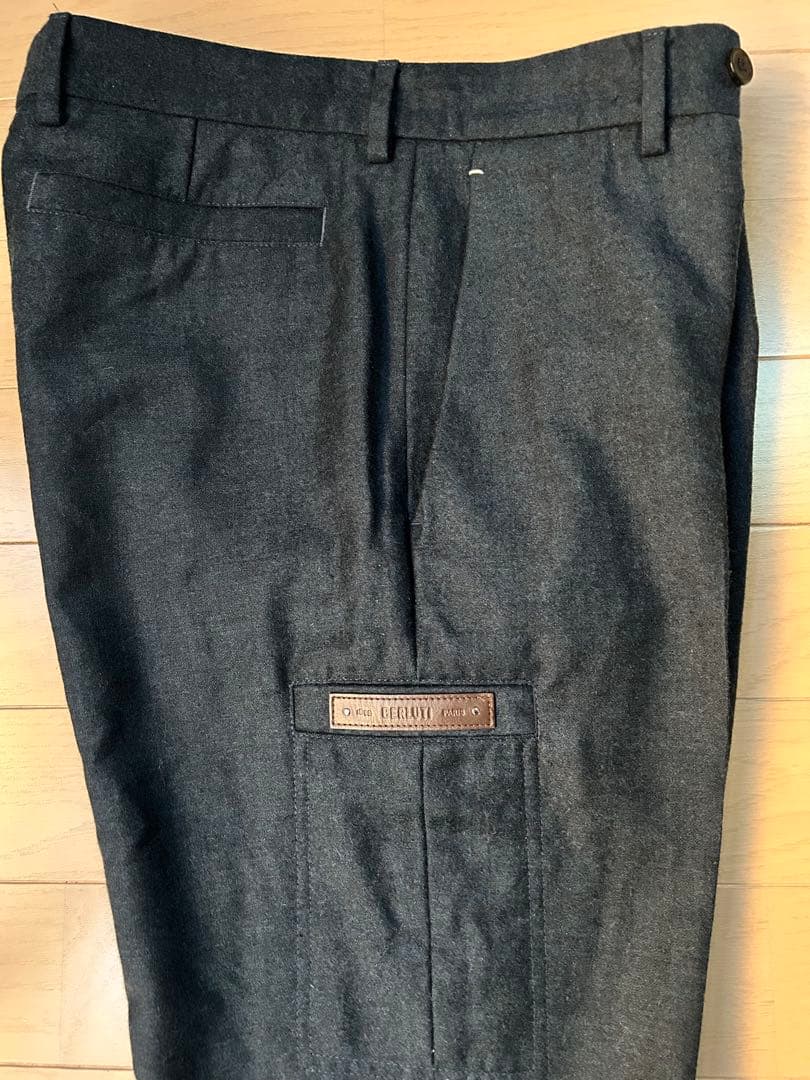 Berluti ベルルッティ スラックスパンツ サイズ:44ネイビー ウール混紡