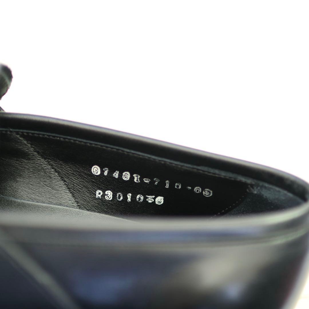 三陽山長 流也 6（24cm） 黒 着用数回の美中古 ローファー