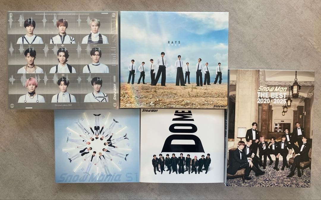  Manアルバムまとめ売り 1st〜BEST（9枚 ¥32,410相当）