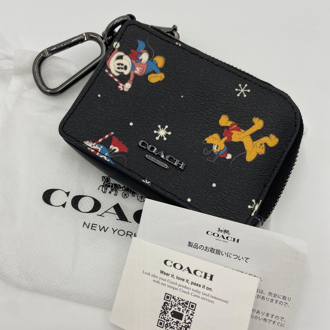 ®️様2点おまとめ✨DISNEY × COACH キーケース ケース