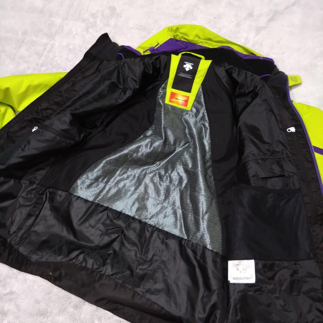 DESCENTE　スキーウェア　上下セット　XOとO　MOVESPORTS　黄黒