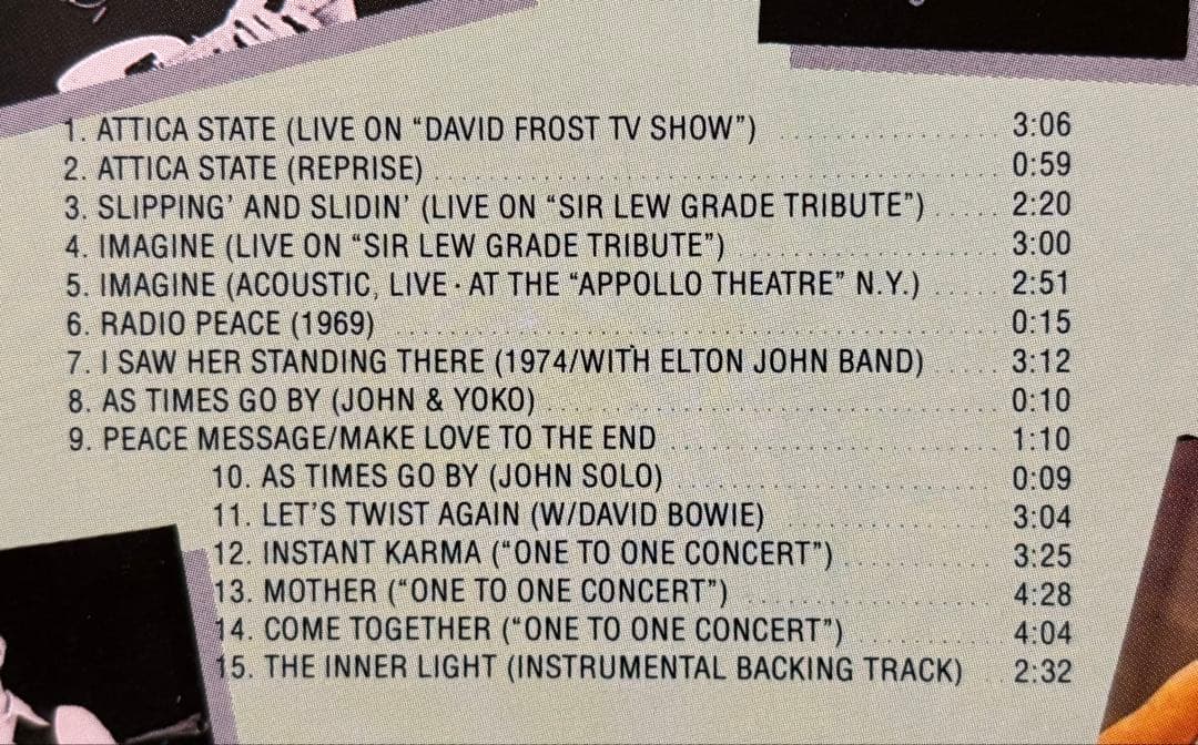 THE LOST LENNON TAPES Vol.1 〜10(10枚セット)