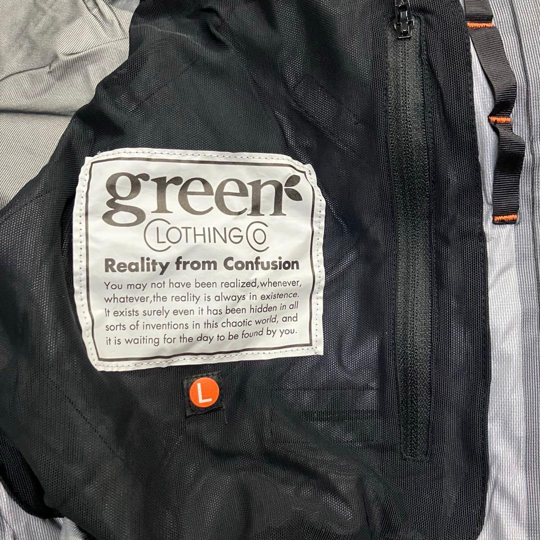 グリーンクロージング　オガジャケット　ビブパンツ　スノボウェア　上下セット　L