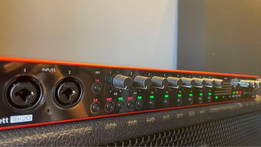 Focusrite Scarlett 18i20 (gen3) 保証付き