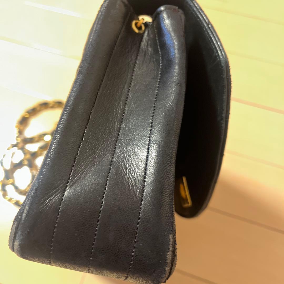 れ*ん様 CHANEL マトラッセ　ラムスキン　シングルチェーン　ゴールド　0番