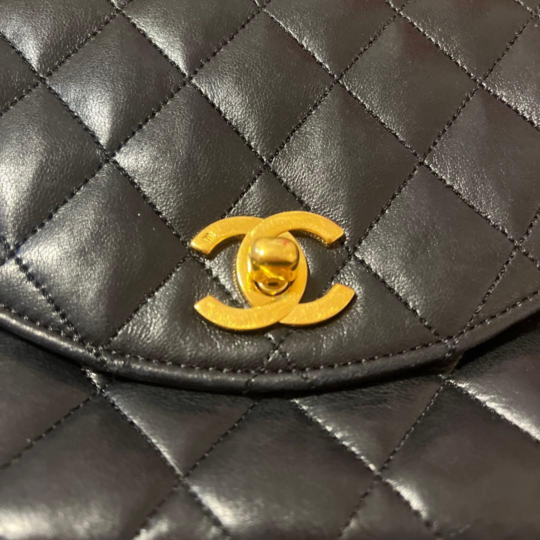 れ*ん様 CHANEL マトラッセ　ラムスキン　シングルチェーン　ゴールド　0番