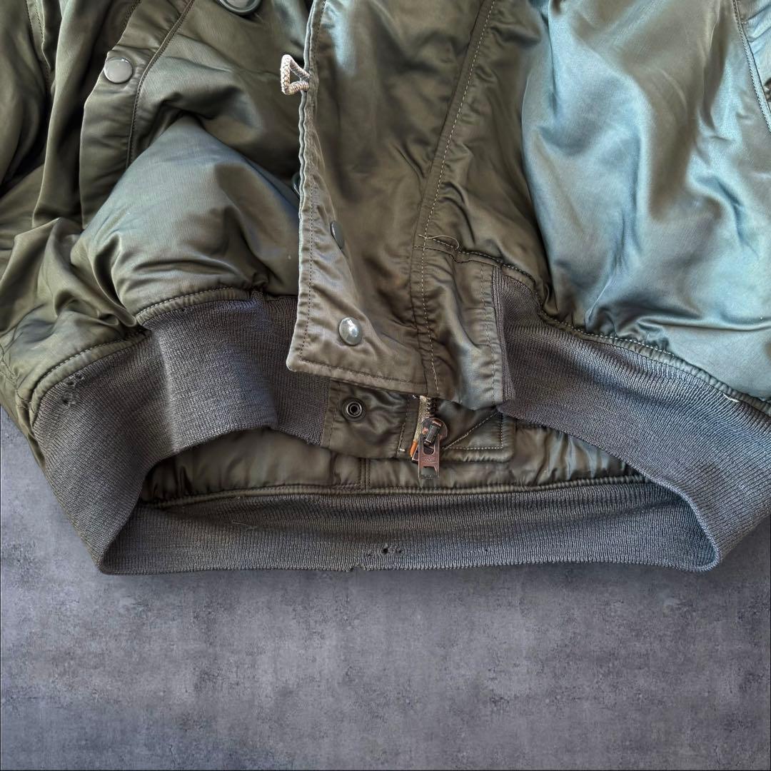 70s 実物USAF N-2Bフライトジャケットscovil社GRIPPER L