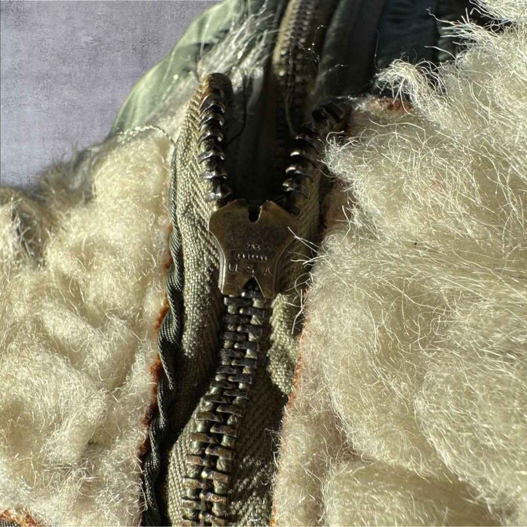 70s 実物USAF N-2Bフライトジャケットscovil社GRIPPER L