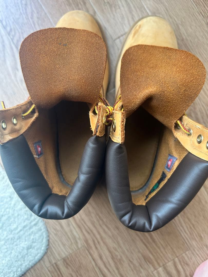 Timberland ハイカット イエローブーツプレミアム