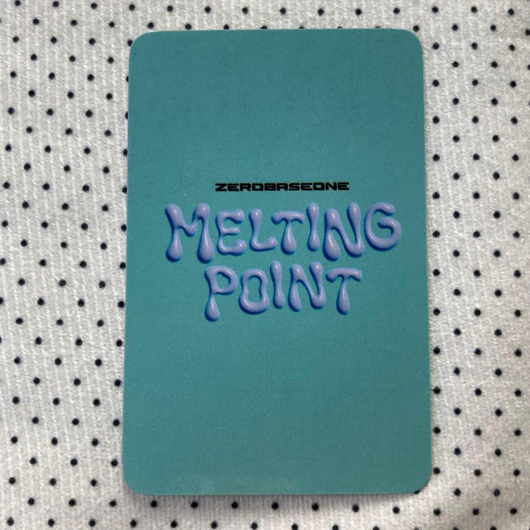 ZB1 ハンユジン melting point 2週目 サノク トレカ