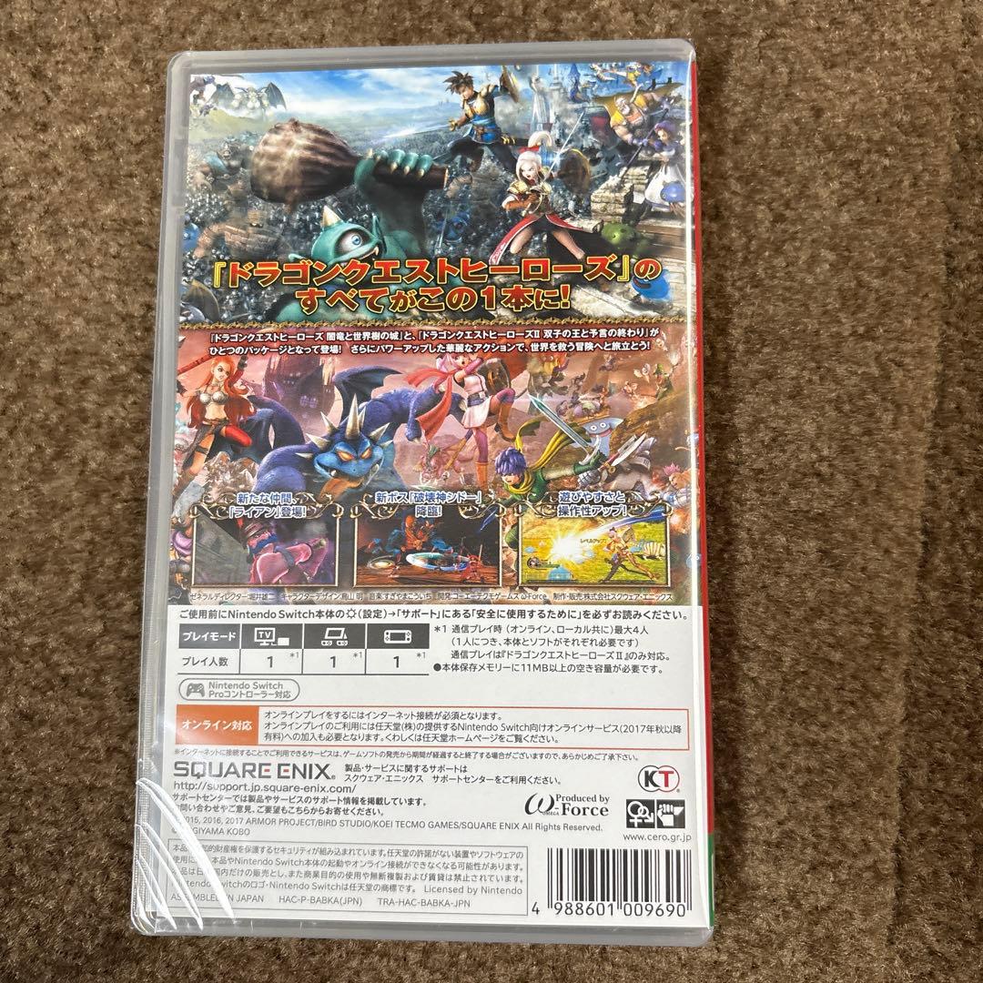 【未開封新品】ドラゴンクエストヒーローズI・II Switch ドラクエ