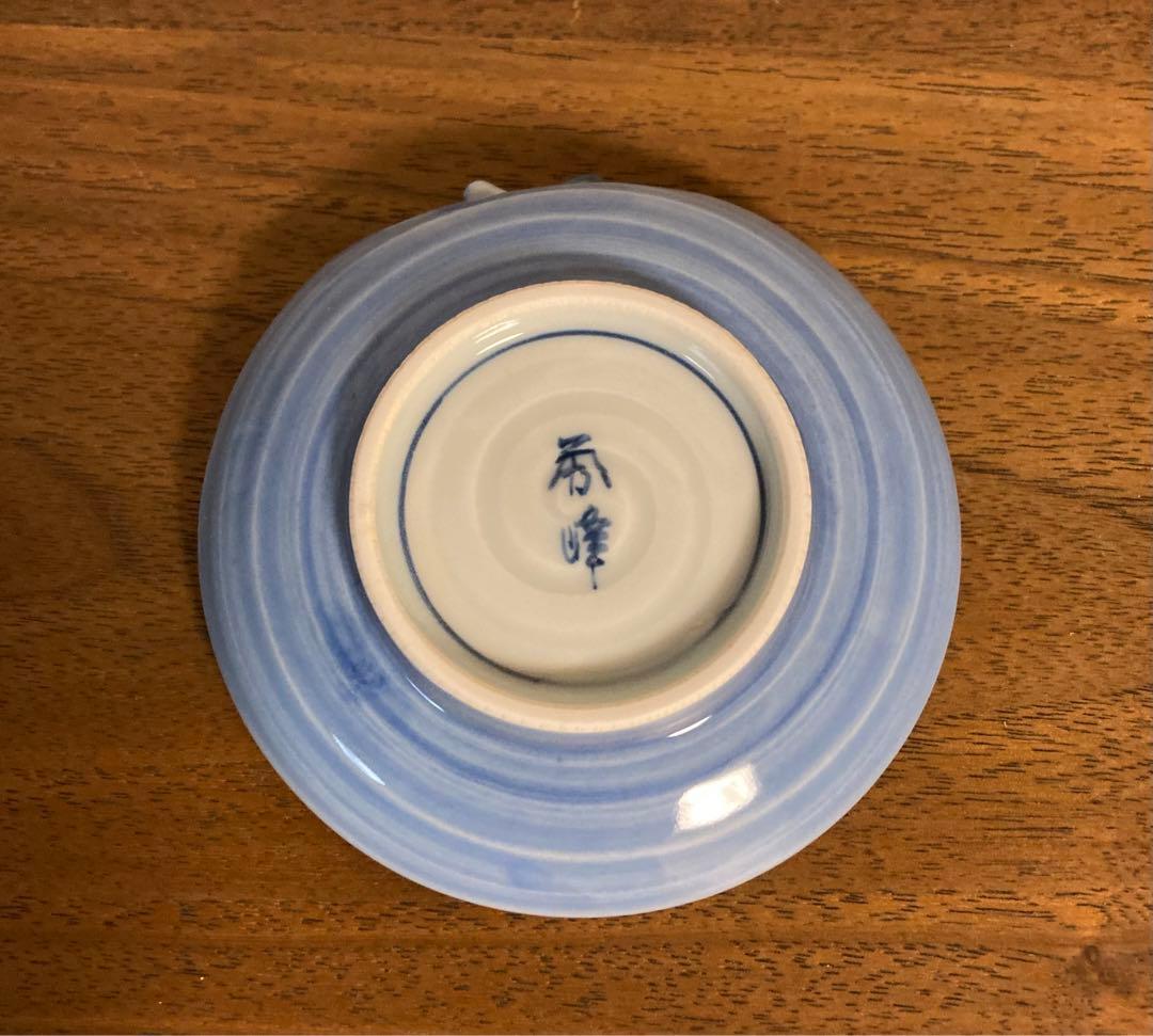 清水焼　平安秀峰造　一閑人雲錦　小皿5枚セット　未使用品