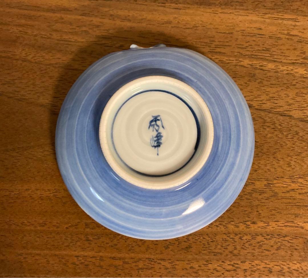 清水焼　平安秀峰造　一閑人雲錦　小皿5枚セット　未使用品