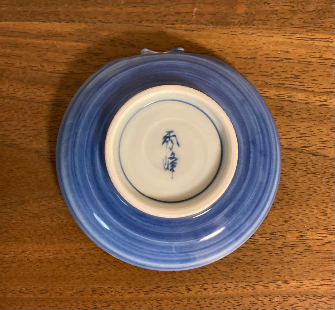 清水焼　平安秀峰造　一閑人雲錦　小皿5枚セット　未使用品