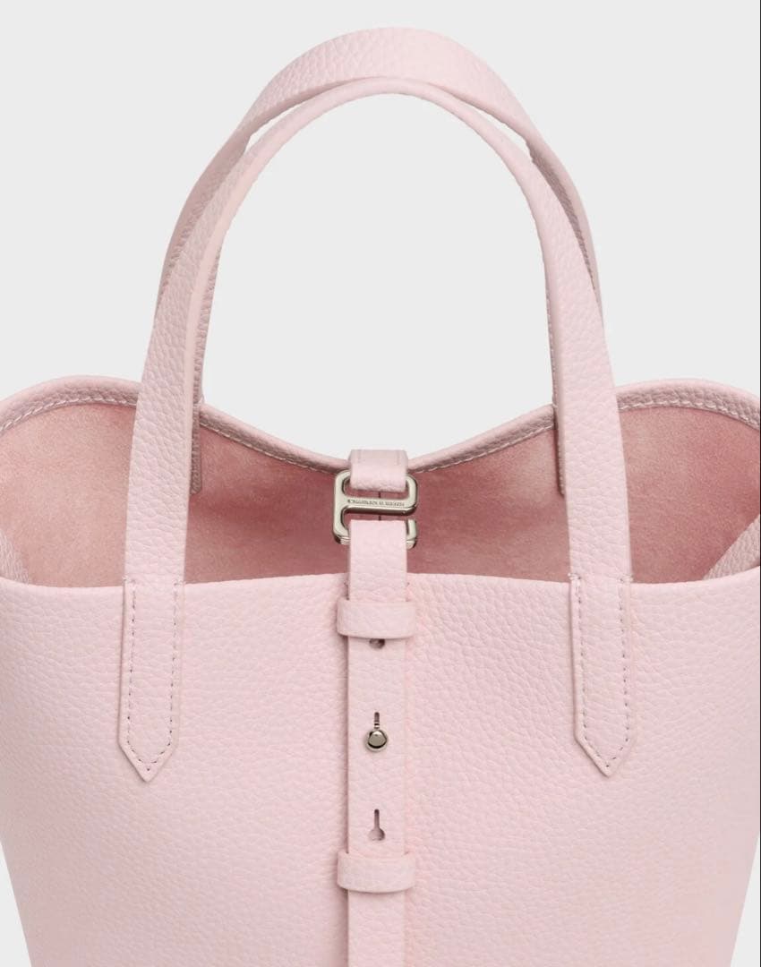 チャールズアンドキース ベリル リサイクルレザーバケツバッグ s