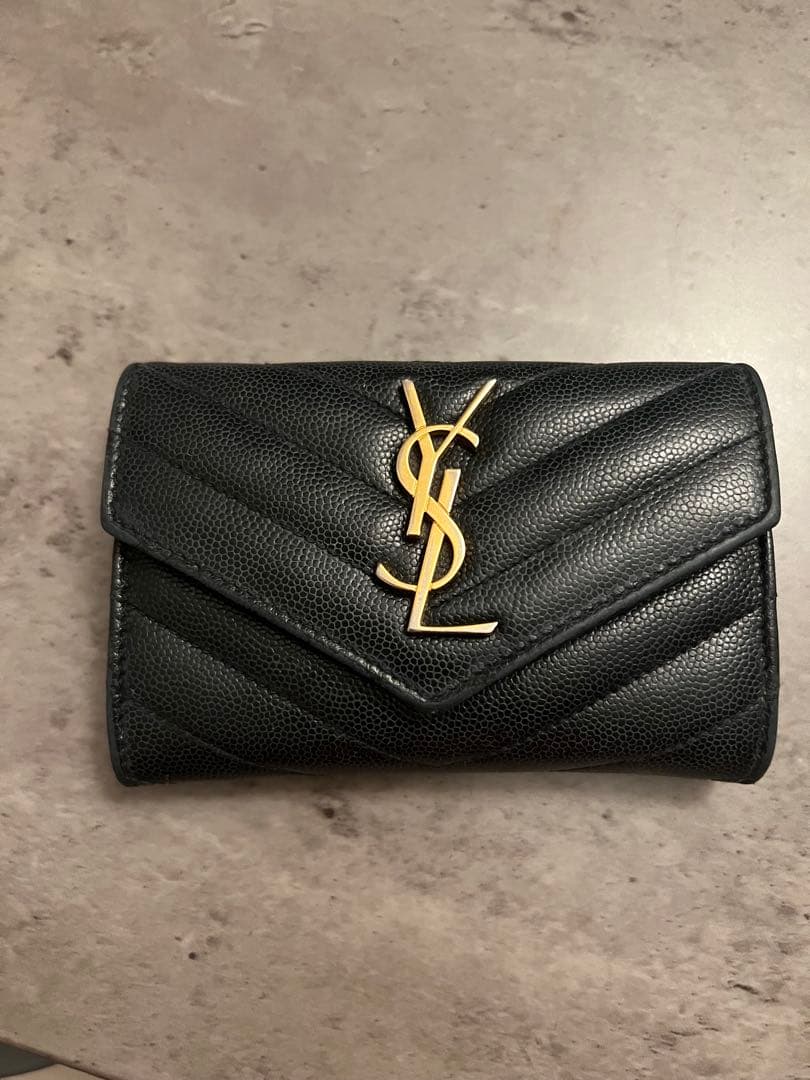 Saint Laurent ブラック カードケース