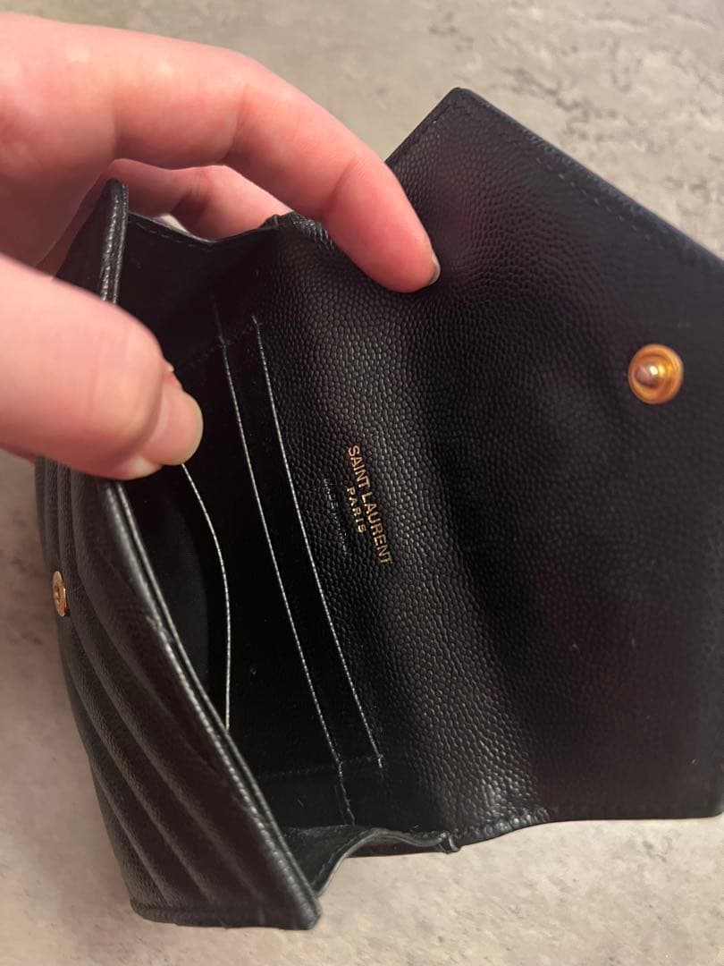 Saint Laurent ブラック カードケース