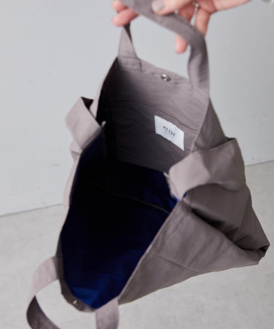 イアパピヨネ ハシビロコウ 刺しゅうトートバッグ