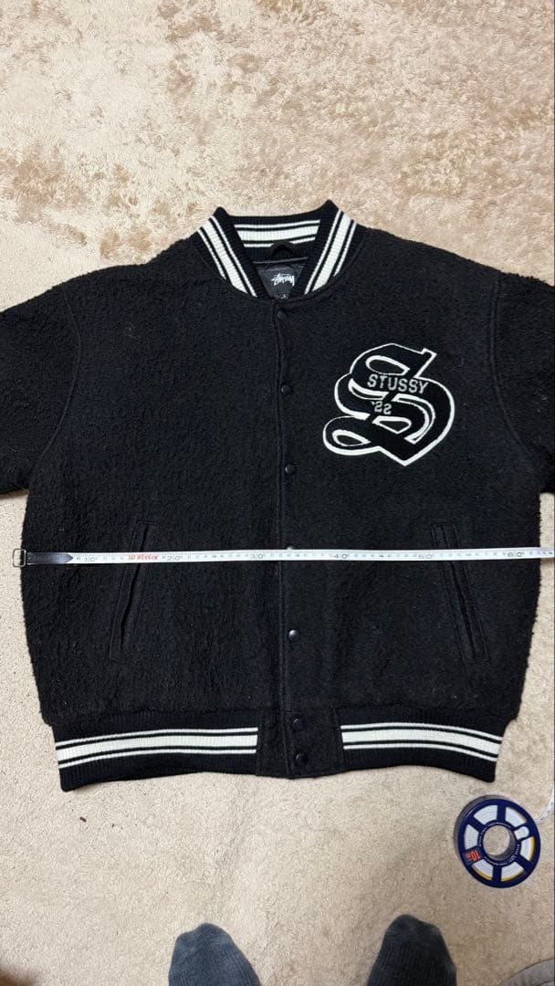 ジャケット・アウター STUSSY CASENTINO WOOL VARSITY JACKET 22