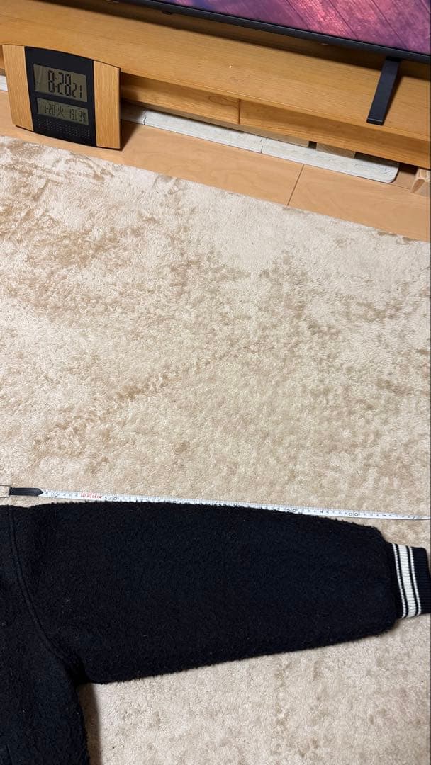 ジャケット・アウター STUSSY CASENTINO WOOL VARSITY JACKET 22