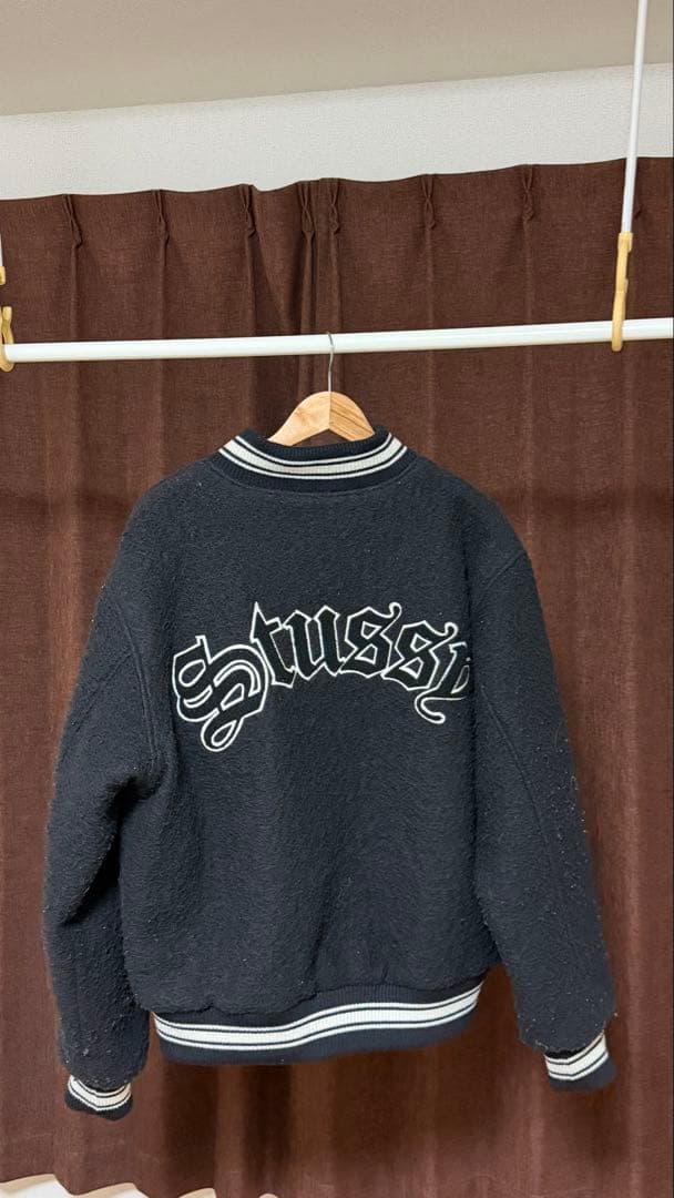 ジャケット・アウター STUSSY CASENTINO WOOL VARSITY JACKET 22