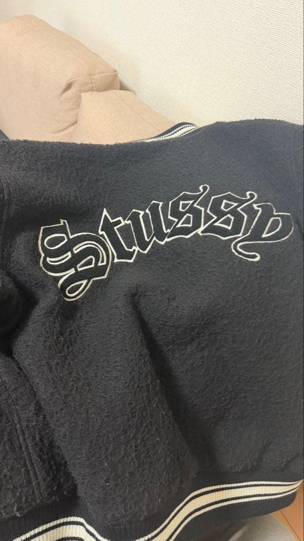 ジャケット・アウター STUSSY CASENTINO WOOL VARSITY JACKET 22