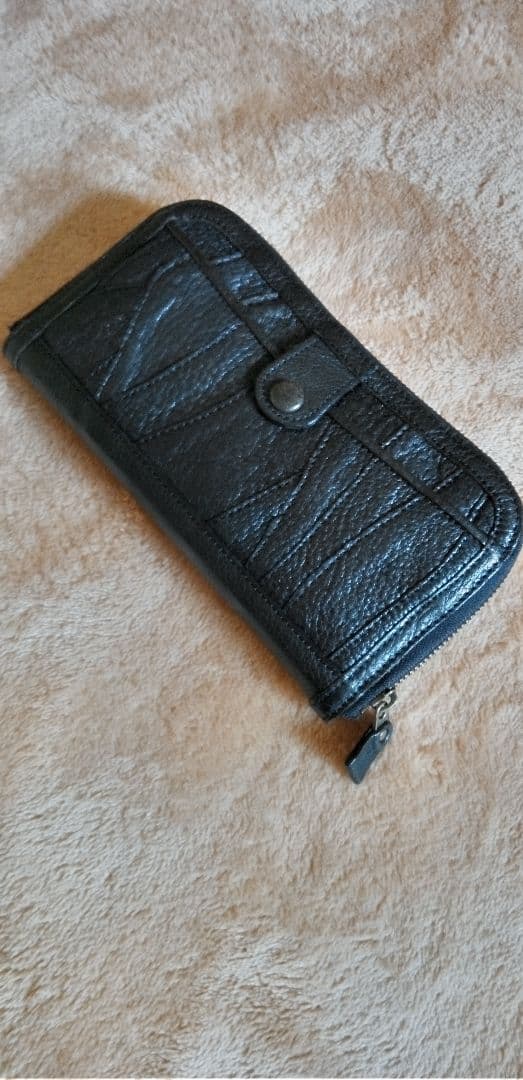イビザ　黒の長財布 ペッカリーです☆